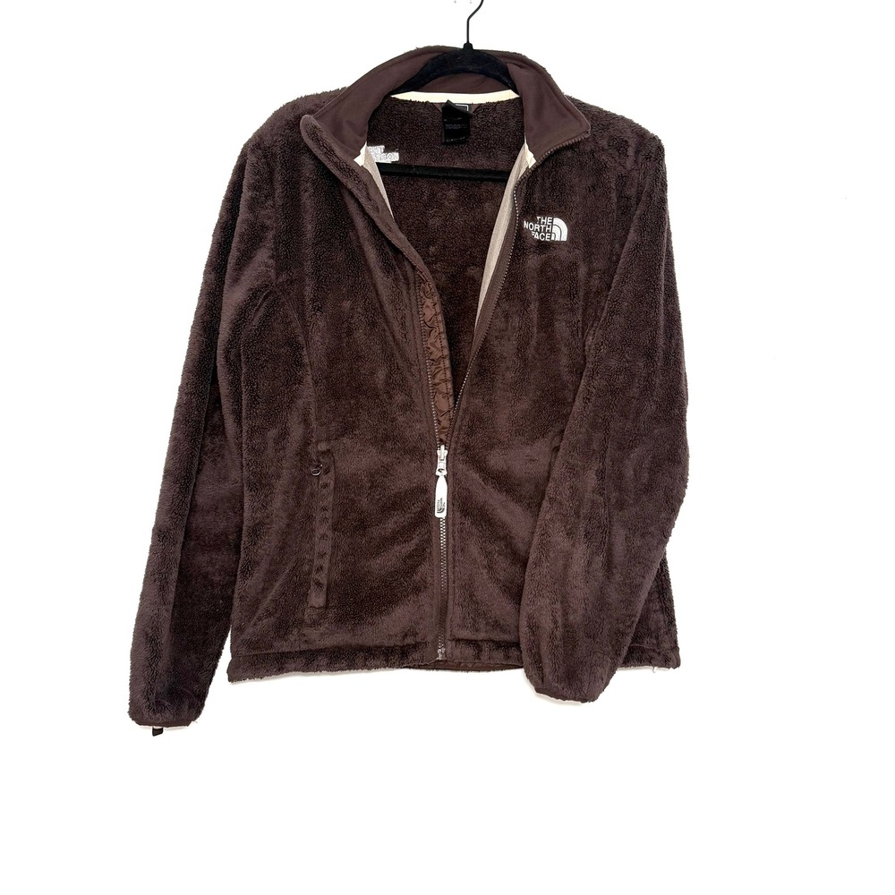 The North Face Osito Brown High Pile Fleece Jacket F10 Medium
